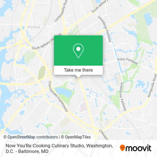Now You'Re Cooking Culinary Studio map
