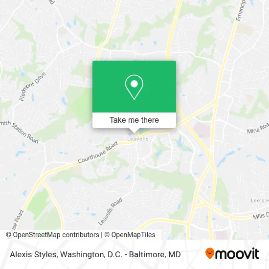 Alexis Styles map