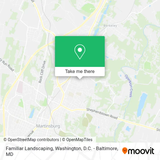 Familiar Landscaping map
