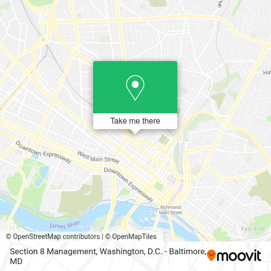 Section 8 Management map