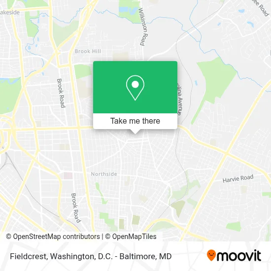 Fieldcrest map