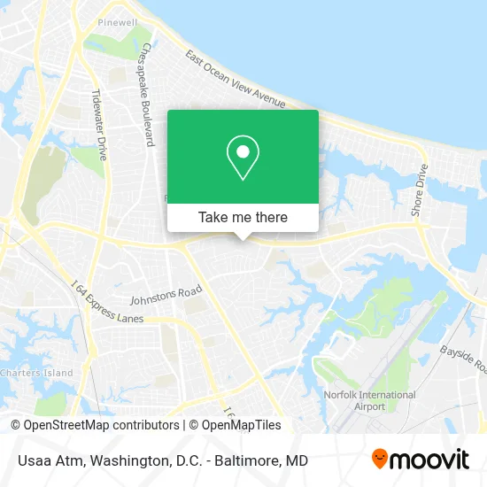 Usaa Atm map