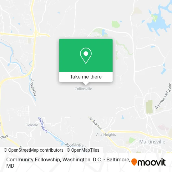 Community Fellowship map