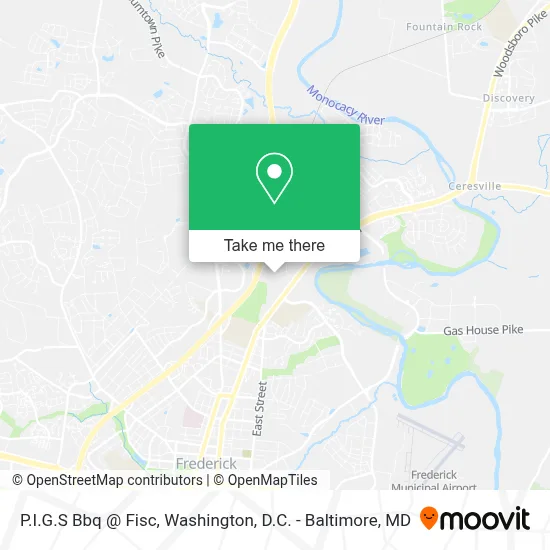 P.I.G.S Bbq @ Fisc map