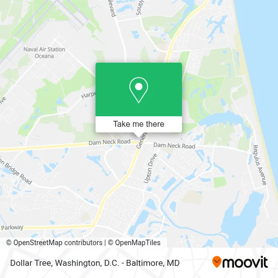 Dollar Tree map