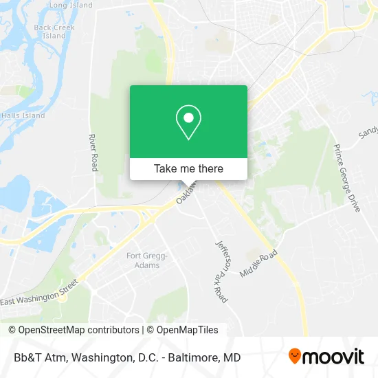 Bb&T Atm map