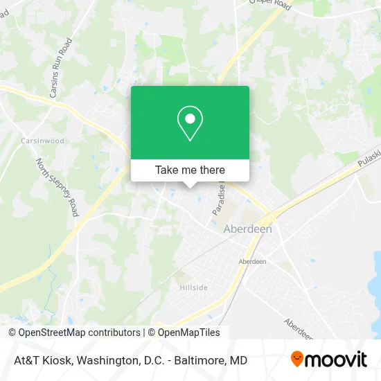 At&T Kiosk map