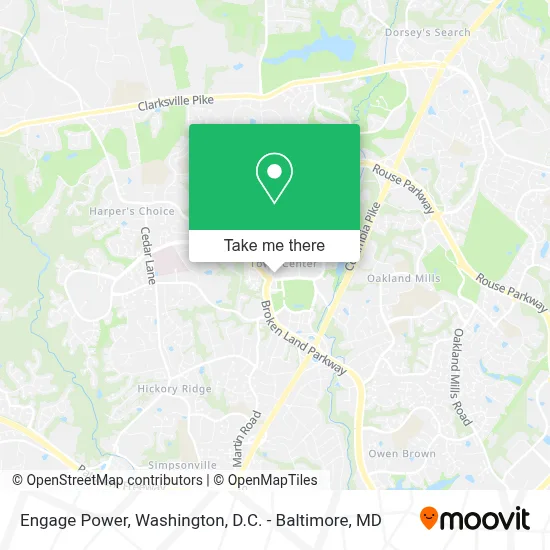 Engage Power map
