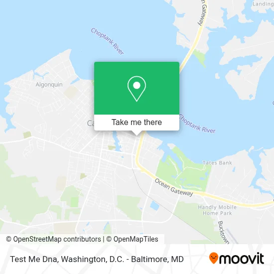 Test Me Dna map