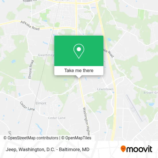 Jeep map