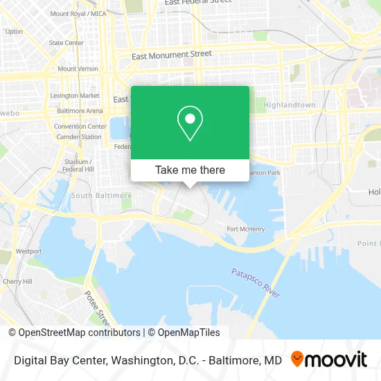 Digital Bay Center map