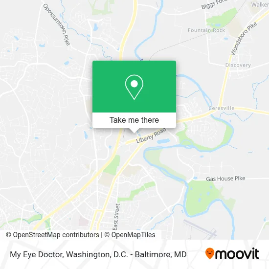 My Eye Doctor map