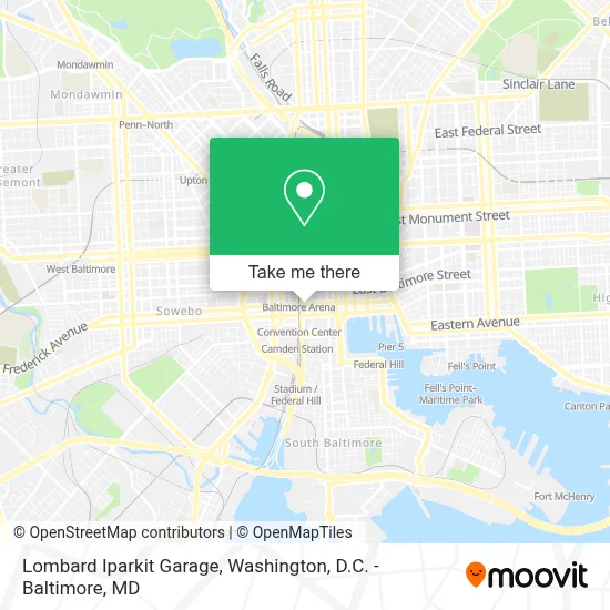 Lombard Iparkit Garage map