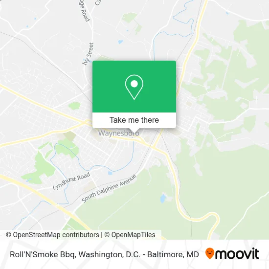 Roll'N'Smoke Bbq map