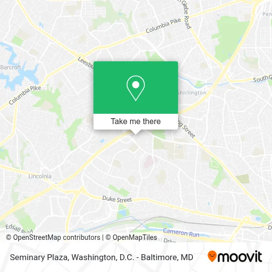 Seminary Plaza map