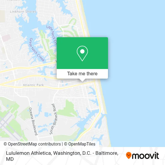 Lululemon Athletica map