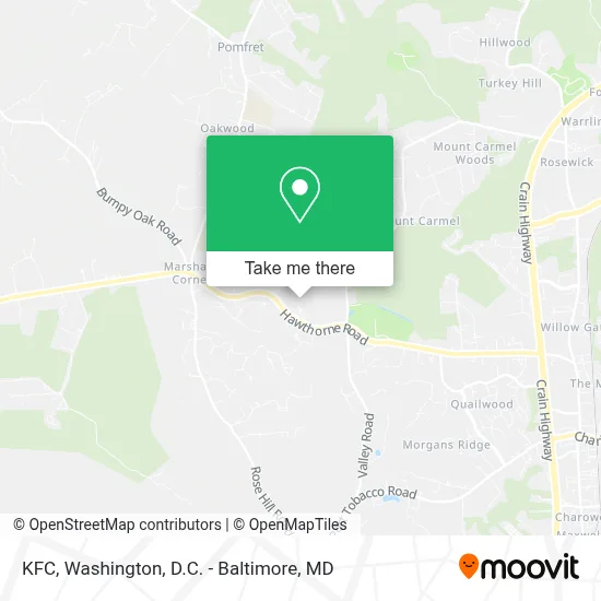 Kfc map