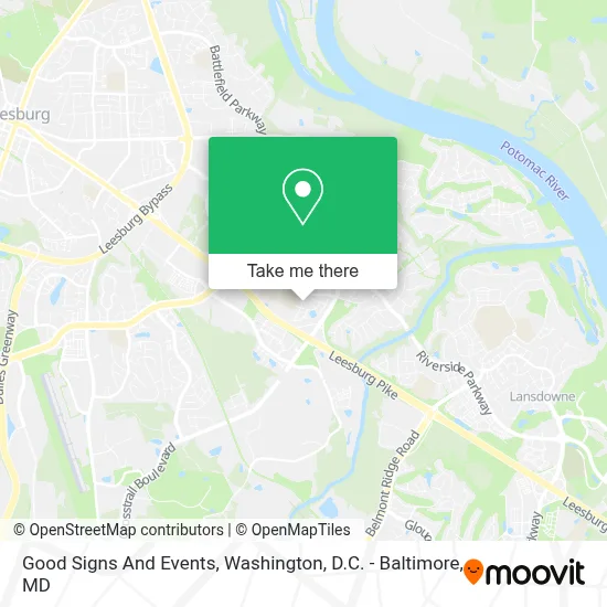 Good Signs And Events map