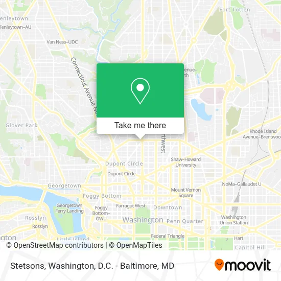 Stetsons map
