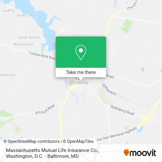Massachusetts Mutual Life Insurance Co. map