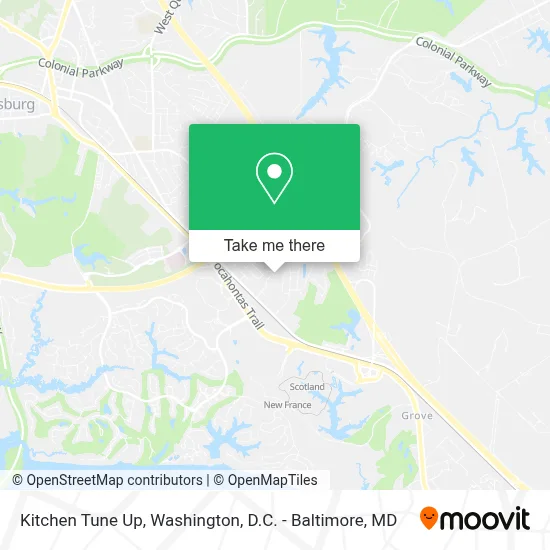 Kitchen Tune Up map