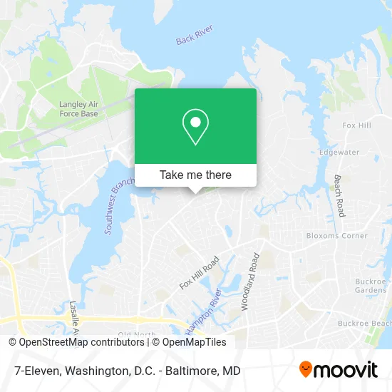 7-Eleven map