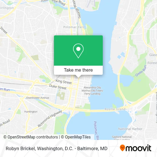 Robyn Brickel map