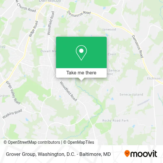 Grover Group map