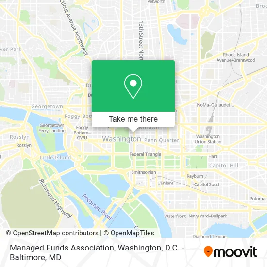 Managed Funds Association map