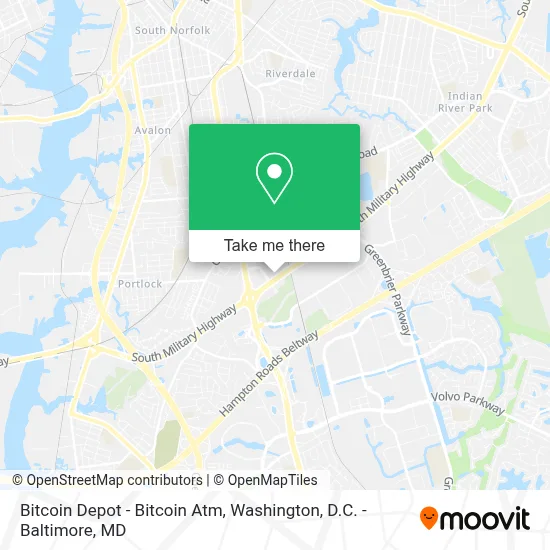 Bitcoin Depot - Bitcoin Atm map