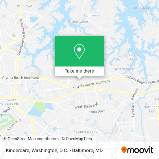 Kindercare map