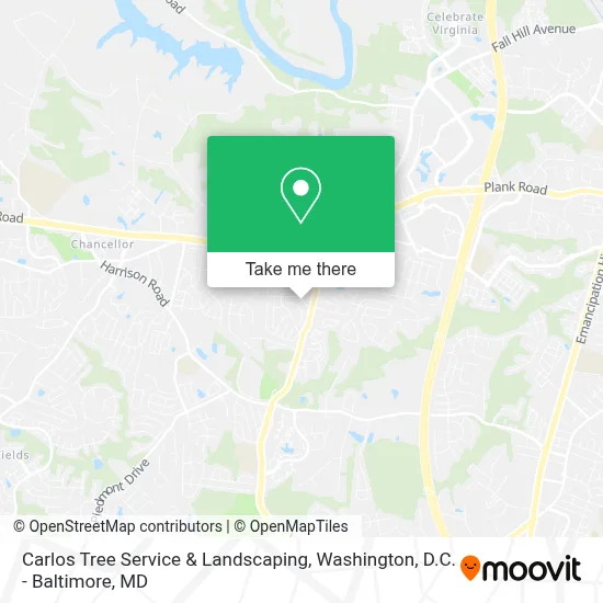 Carlos Tree Service & Landscaping map