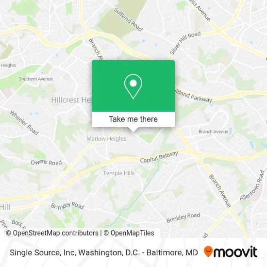 Single Source, Inc map