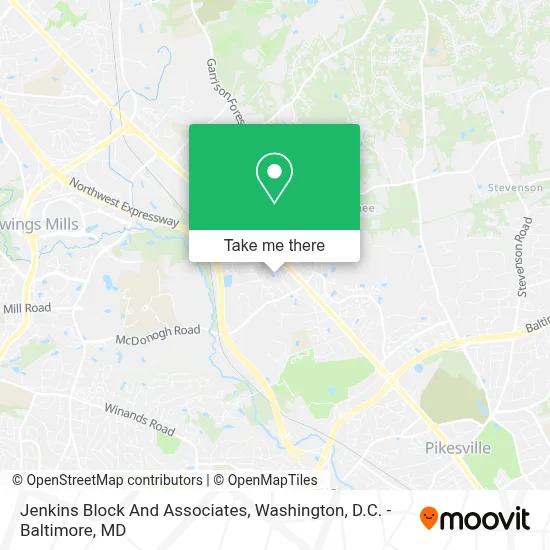 Jenkins Block And Associates map