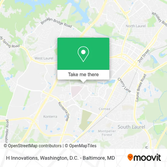 H Innovations map