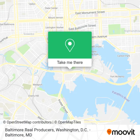 Baltimore Real Producers map