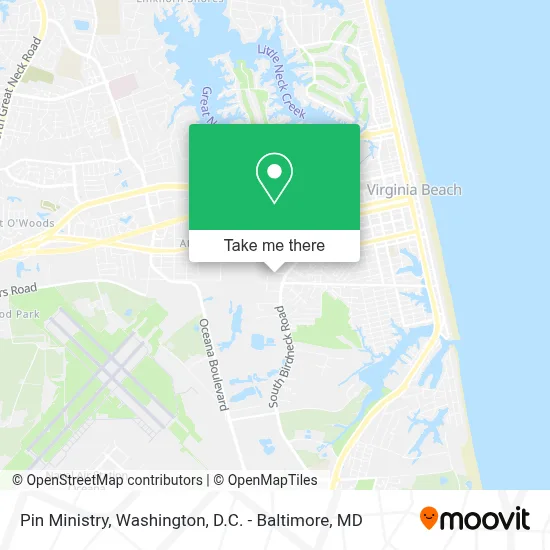 Pin Ministry map