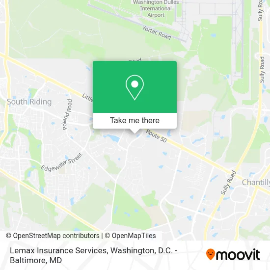 Lemax Insurance Services map