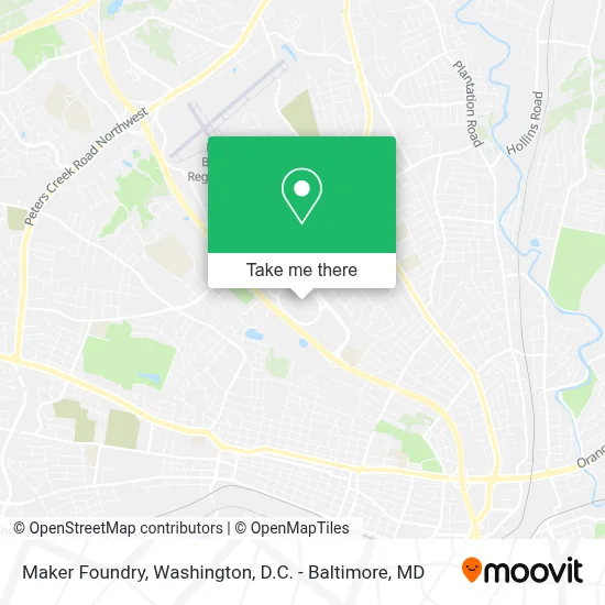 Maker Foundry map
