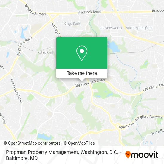 Propman Property Management map