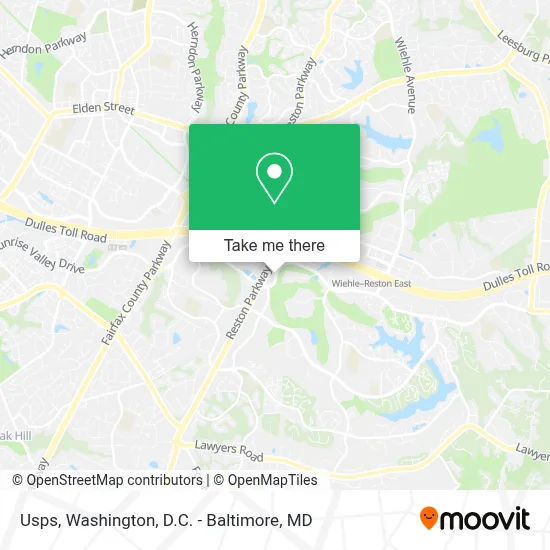 Usps map