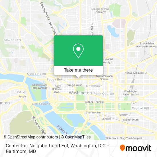 Center For Neighborhood Ent map