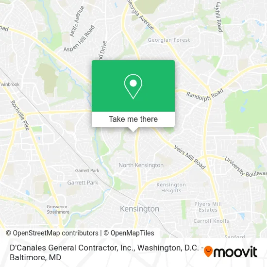 D'Canales General Contractor, Inc. map