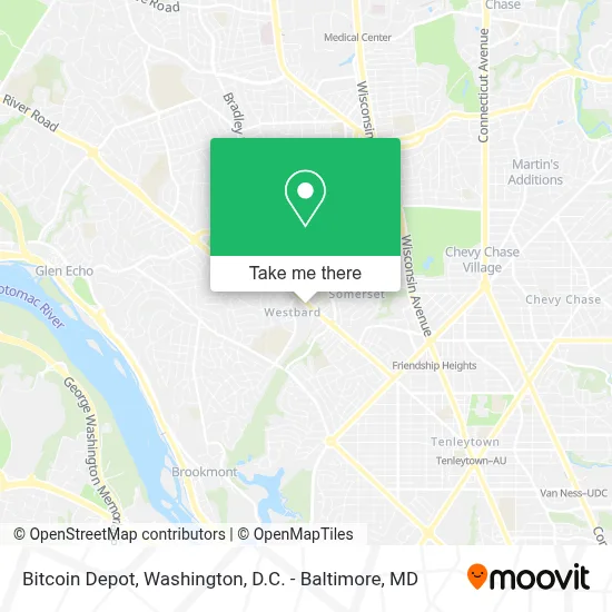 Bitcoin Depot map