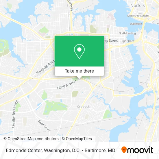 Edmonds Center map