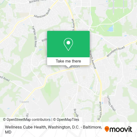 Wellness Cube Health map