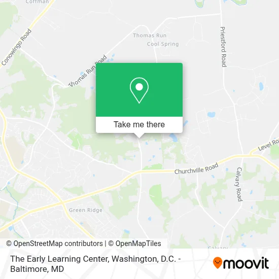 The Early Learning Center map