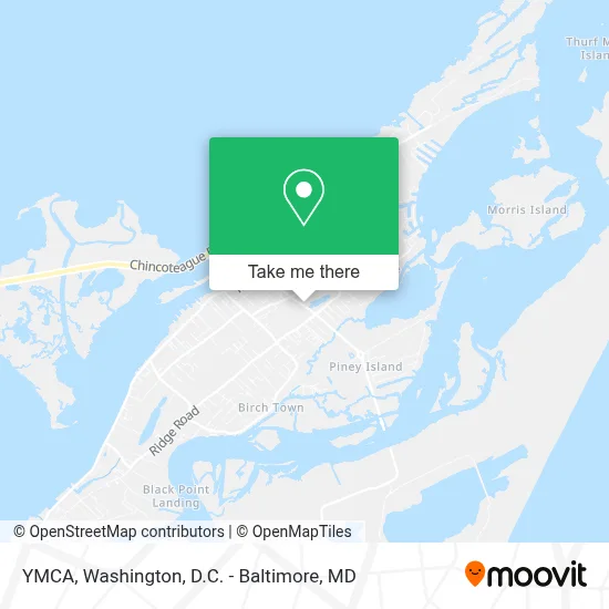 Ymca map