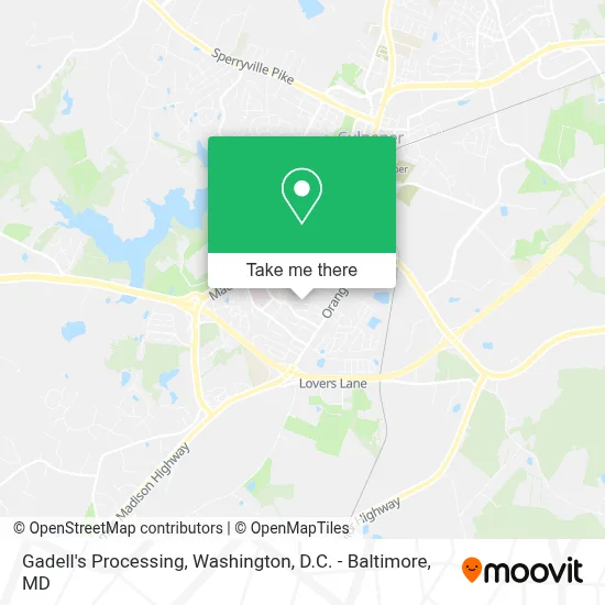 Gadell's Processing map