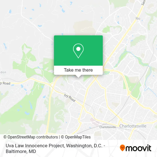 Uva Law Innocence Project map